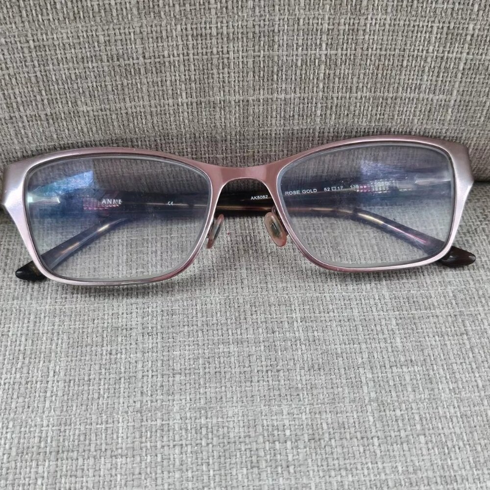 Anne Klein Eyeglasses Frame ROSE GOLD AK5062 2[]17 135 Glasses Frame